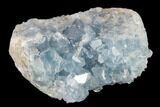 Sky Blue Celestine (Celestite) Crystal Cluster - Madagascar #133765-2